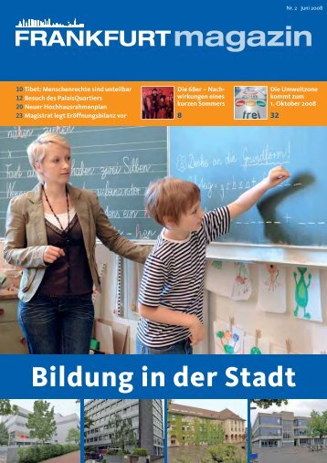 Bildung in der Stadt - CDU-Kreisverband Frankfurt am Main