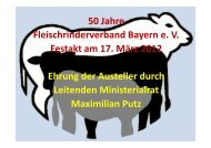 Bilder der Züchterehrung - lbr.bayern.de - Bayern