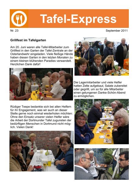 Tafel Express Dortmunder Tafel