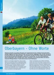 Oberbayern - Ohne Worte - Camping in Bayern