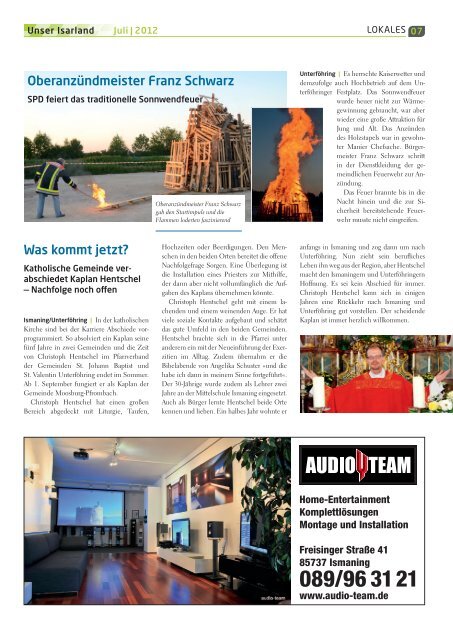 Ausgabe Juli 2012 - reba-werbeagentur.de