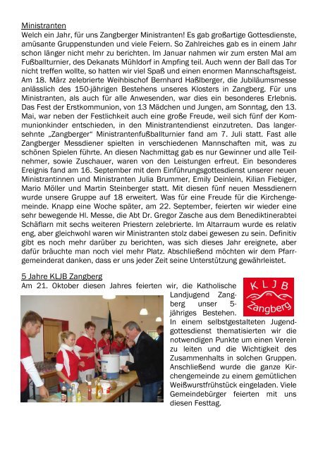 Pfarrbrief Advent/Weihnachten 2012 - Katholischer Pfarrverband ...