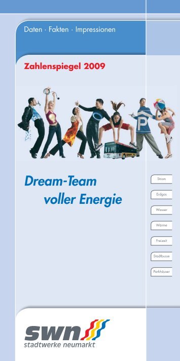 Dream-Team voller Energie - Stadtwerke Neumarkt