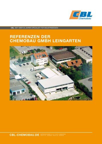 downloaden. - CBL Chemobau