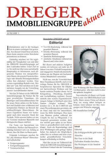 aktuell - DREGER Immobiliengruppe