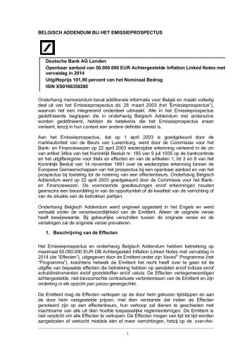 Statement Of Changes In Shareholders Equity Deutsche Bank