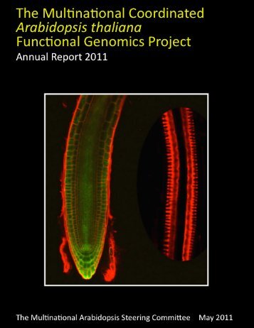 Annual Report - May 2011 - National Science Foundation