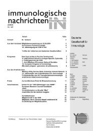 Nr. 143 - Deutsche Gesellschaft für Immunologie