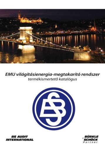 EMU világításienergia-megtakarító rendszer - termékbemutató