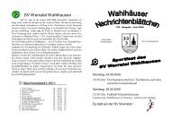 SV Werratal Wahlhausen