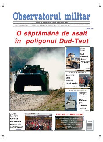 16 cuvântul {i via} - trustul de presa al ministerului apararii nationale