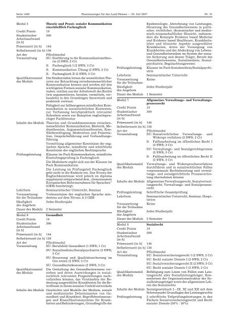 staatsanzeiger für das land hessen - M/S VisuCom GmbH