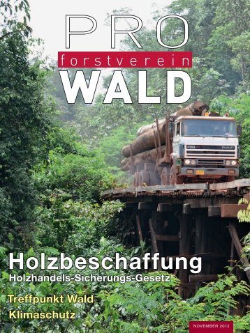 November-Ausgabe 2012 - Deutscher Forstverein