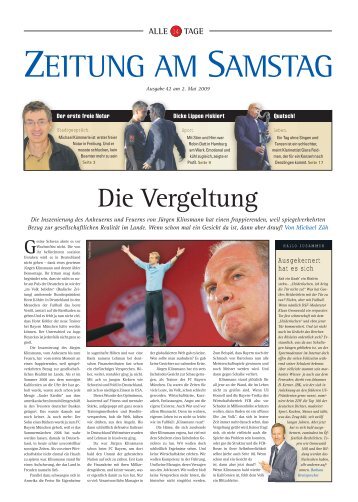 Schönheitschirurgie – nur ein - ZEITUNG AM SAMSTAG