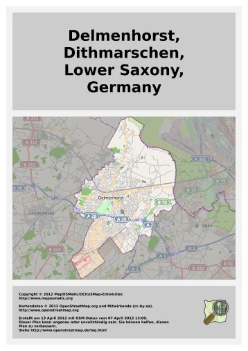 Delmenhorst, Dithmarschen, Lower Saxony, Germany - MapOSMatic