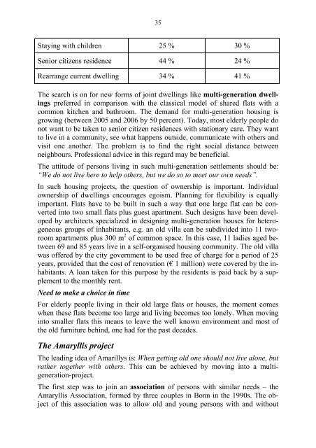 Case 5 from Germany Amaryllis Co-operative Society ... - ICA Housing
