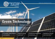 green technology - Verantwortung Zukunft