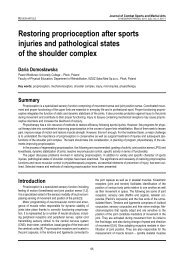 Proprioception training and neuromuscular control in athletes after ...