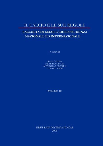 raccolta di leggi e giurisprudenza nazionale ed internazionale