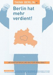 Berlin hat mehr verdient! - Think Berl!n