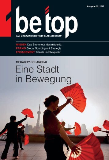 BeTop 2/2012 - Das Markenmagazin der Friedhelm Loh - Rittal