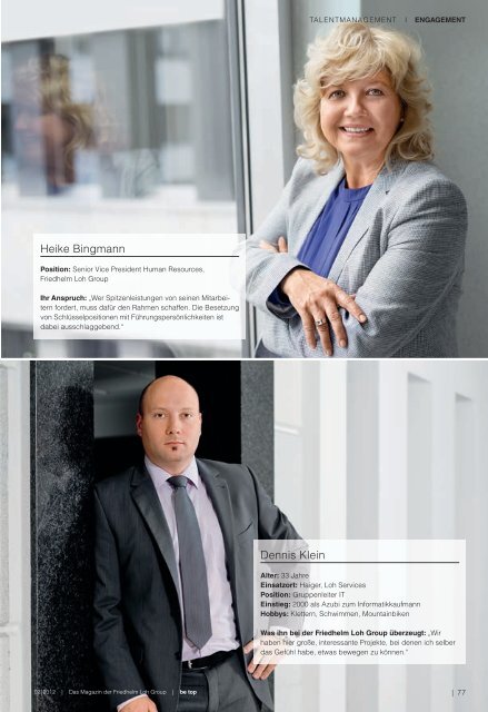 BeTop 2/2012 - Das Markenmagazin der Friedhelm Loh - Rittal