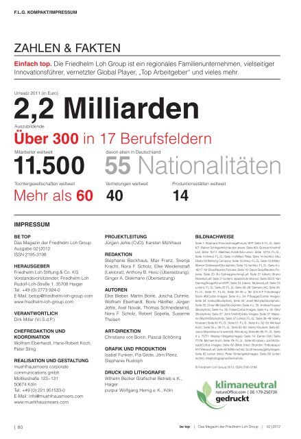 BeTop 2/2012 - Das Markenmagazin der Friedhelm Loh - Rittal