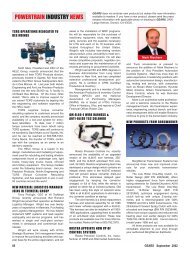 POWERTRAIN INDUSTRY NEWS - ATRA