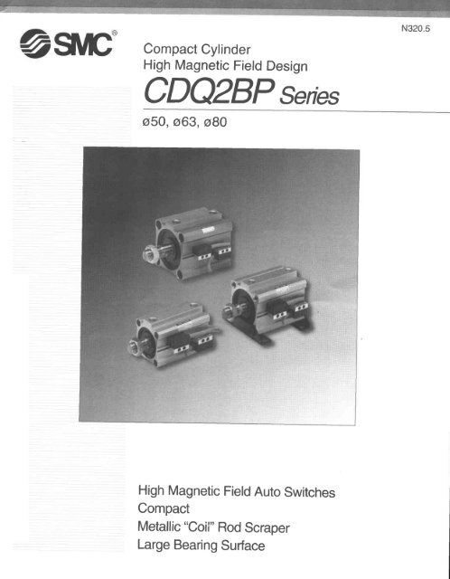 CDQ2BP Series - Compact Cylinder, High ... - SMC Pneumatic