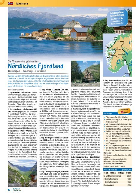 Jahresprogramm 2012 - Ehrlich Touristik