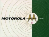 1985 Motorola Annual Report - Motorola Solutions
