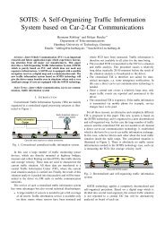 SOTIS: A Self-Organizing Traffic Information System based on Car-2 ...