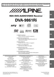 DVA-9861Ri - Alpine