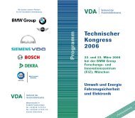 Programm Technischer Kongress 2006 [PDF-Datei, 402 ... - beim VDA