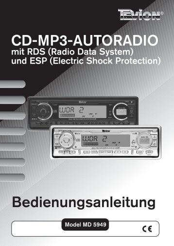 CD-MP3-AUTORADIO Bedienungsanleitung - medion