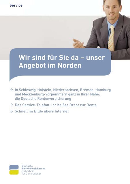 Wir Sind Fur Sie Da Unser Angebot Im Norden Deutsche