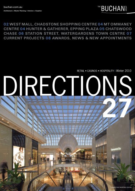 02 WEST MALL, CHADSTONE SHOPPING  - Buchan Group