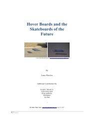 Hover Boards and the Skateboards of the Future - Online Think Tank