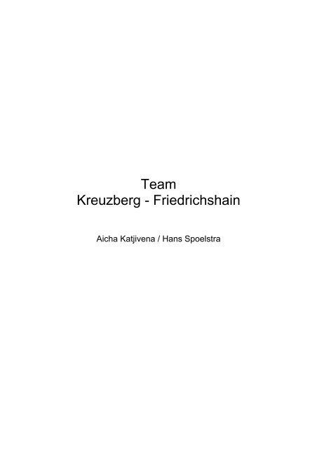 Team Kreuzberg Friedrichshain