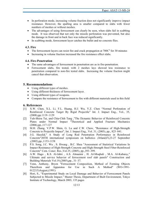 Effect of Using Ferro-Cement on the Mechanical Properties of ...