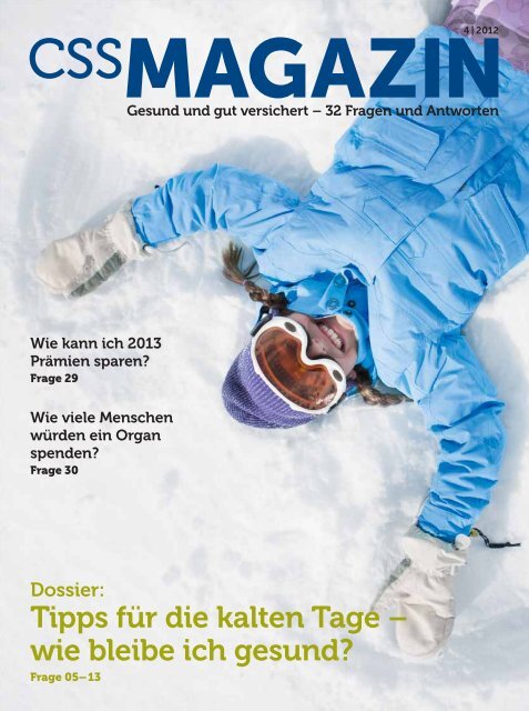 CSS Magazin 04/2012 - CSS Versicherung