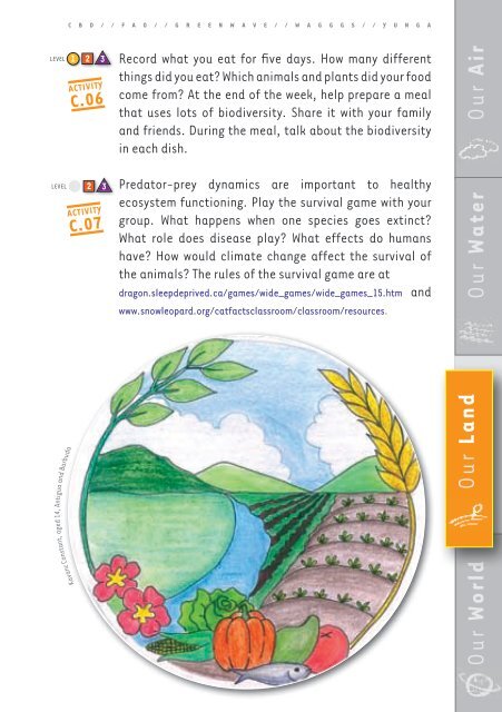 Biodiversity Challenge Badge - Convention on Biological Diversity