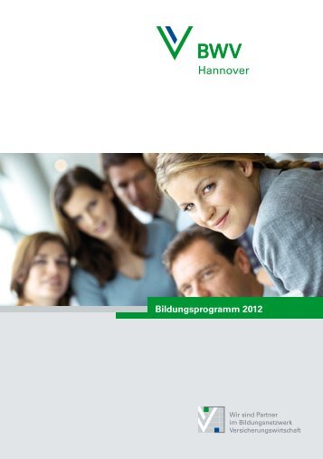 Bildungsprogramm 2012 - BWV Hannover