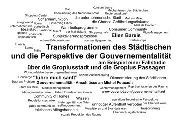 Transformationen des Städtischen - Ellen Bareis - copyriot