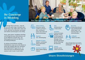 Ihr Concierge in Wedding - Berliner Bau- und ...