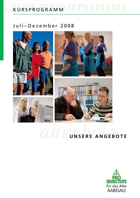 angebote - Pro Senectute - Pro Senectute Schweiz