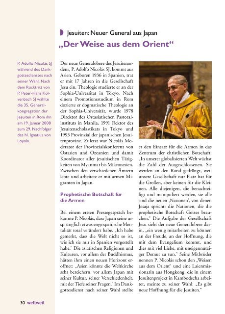 Das Magazin der Jesuitenmission