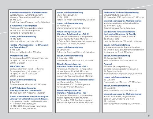 Wiedereinstieg erfolgreich gestalten - Wirtschaft