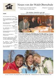 Nr. 18/2007 - Wald-Oberschule