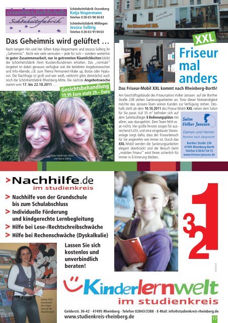 Stadtmagazin_Rheinbe.. - Stadtmagazin Rheinberg